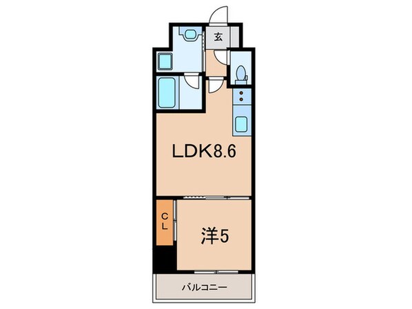 ヴィオラ西宮の物件間取画像